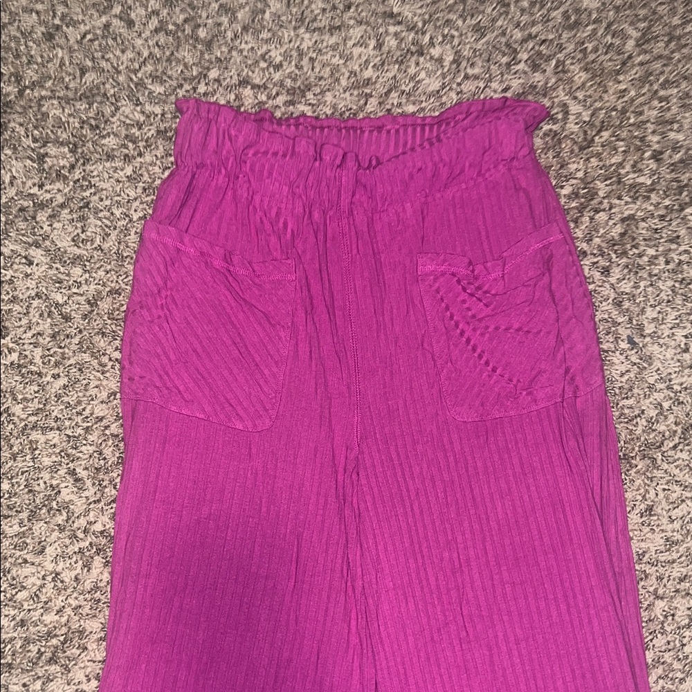 FP Movement by Free People Purple Wide Leg Pants - Picture 2 of 3